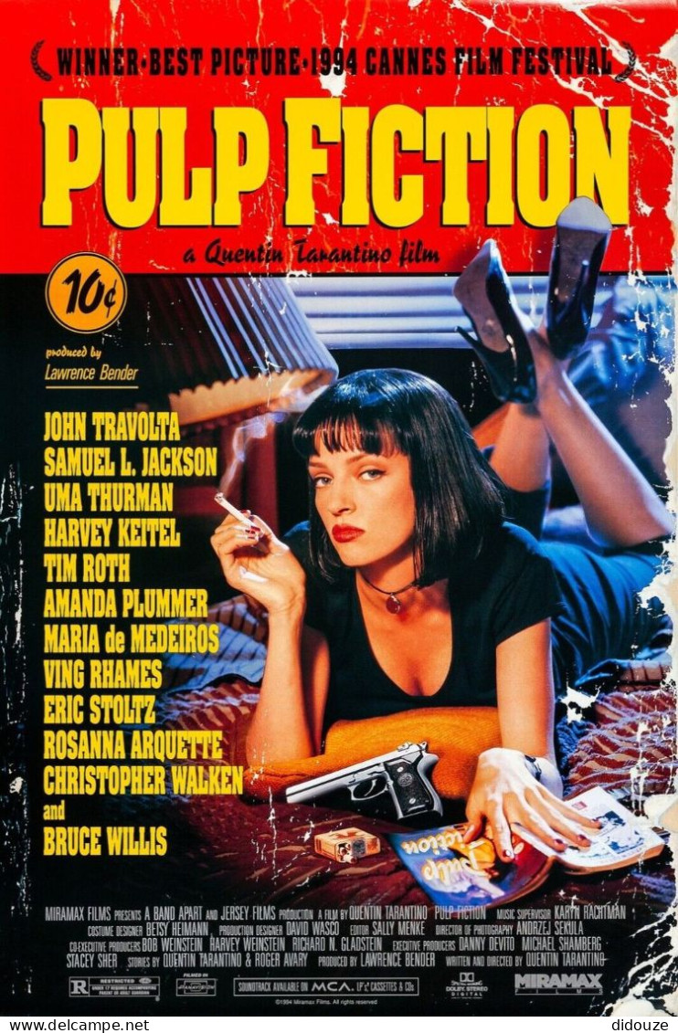 Cinema - Pulp Fiction - Quentin Tarantino - John Travolta - Affiche De Film - CPM - Carte Neuve - Voir Scans Recto-Verso - Posters On Cards