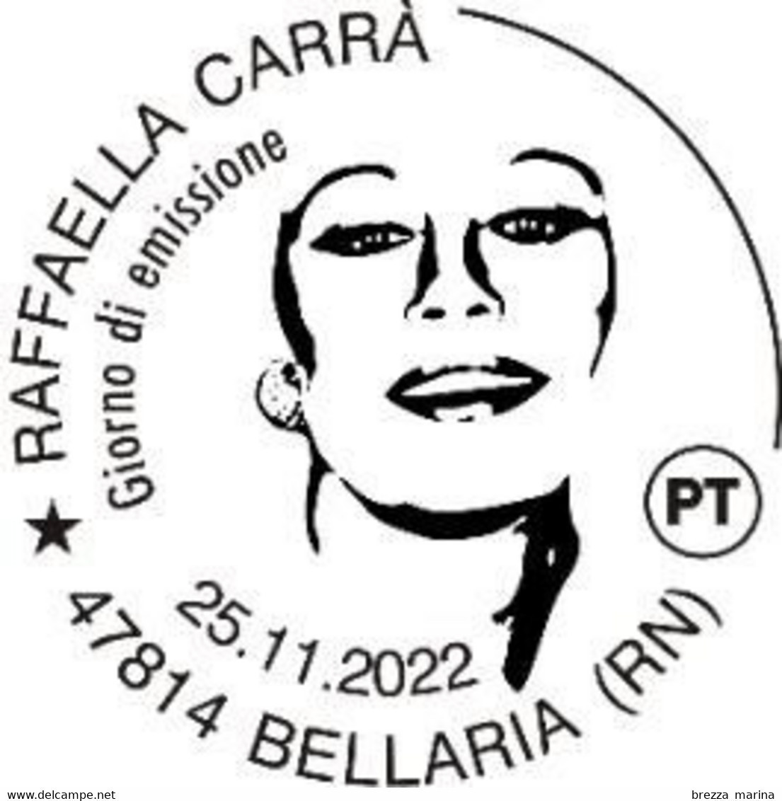 ITALIA - Usato - 2022 - Raffaella Carrà (1943 2021), Showgirl - B - 2021-...: Afgestempeld