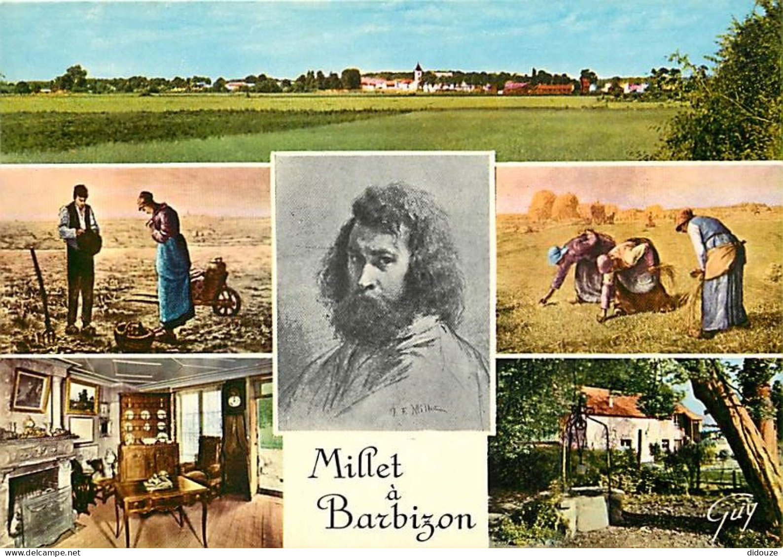 77 - Barbizon - Millet à Barbizon - Multivues - Art Peinture - Carte Neuve - CPM - Voir Scans Recto-Verso - Barbizon
