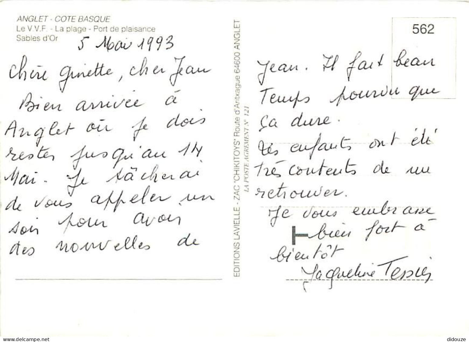 64 - Anglet - Multivues - Enfants - Folklore - CPM - Voir Scans Recto-Verso - Anglet