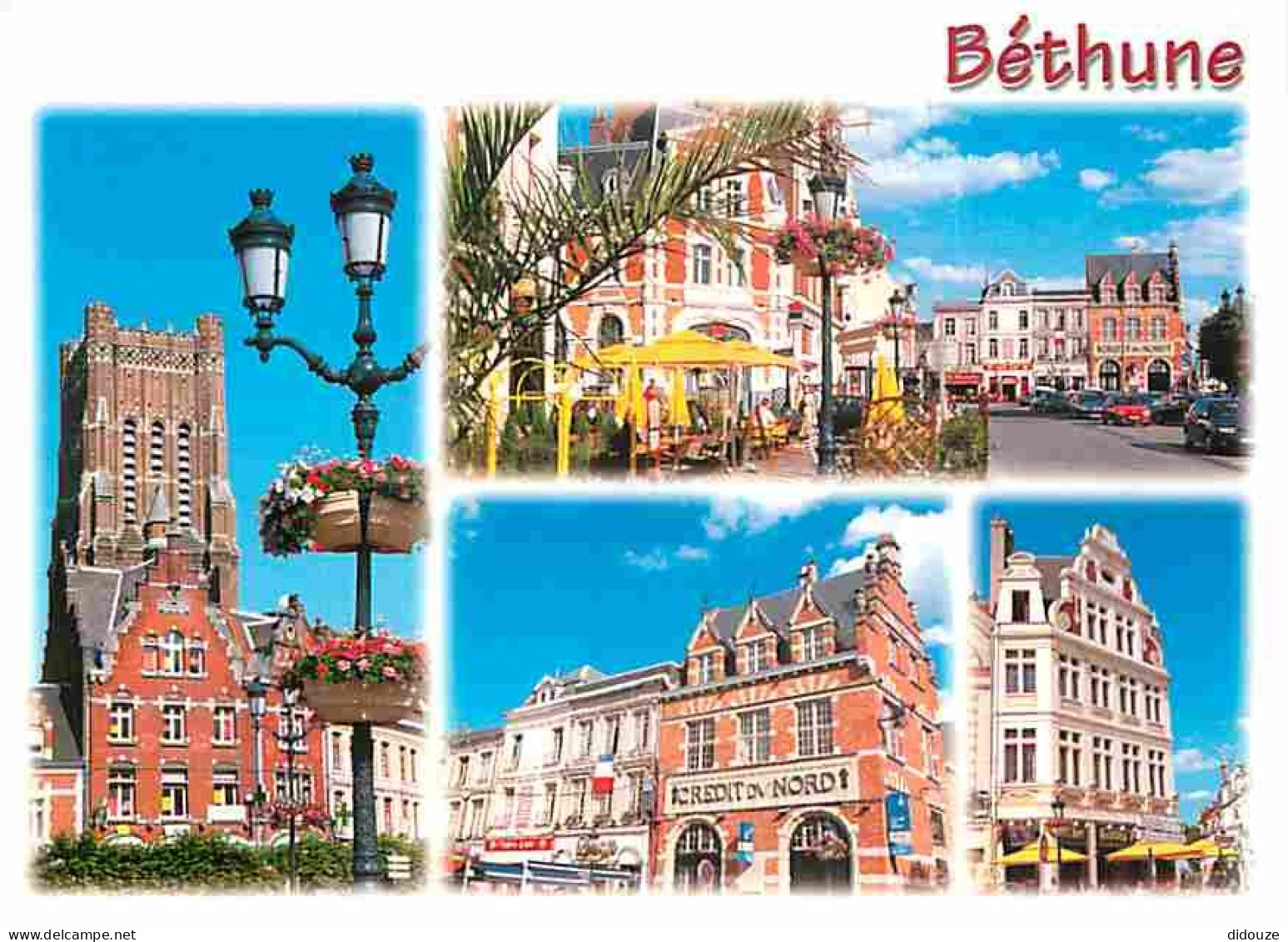 62 - Béthune - Multivues - Automobiles - CPM - Voir Scans Recto-Verso - Bethune