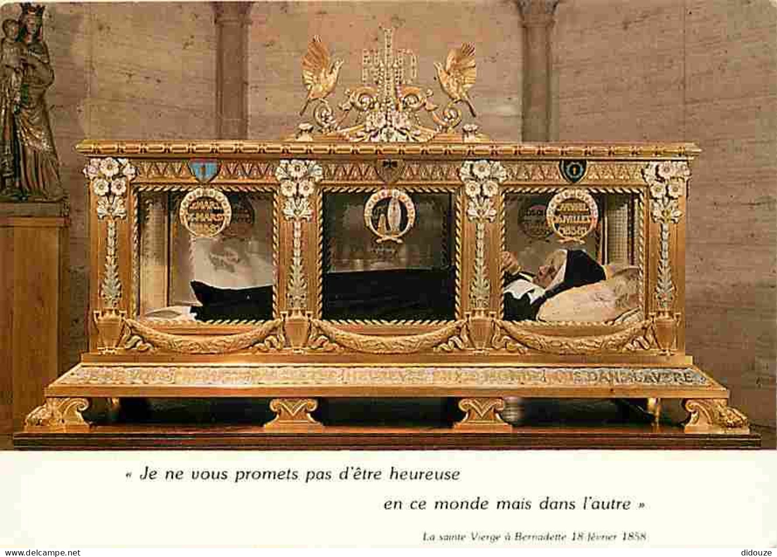 58 - Nevers - Le Couvent Saint Gildas - Sainte Bernadette Dans La Châsse - Carte Neuve - CPM - Voir Scans Recto-Verso - Nevers
