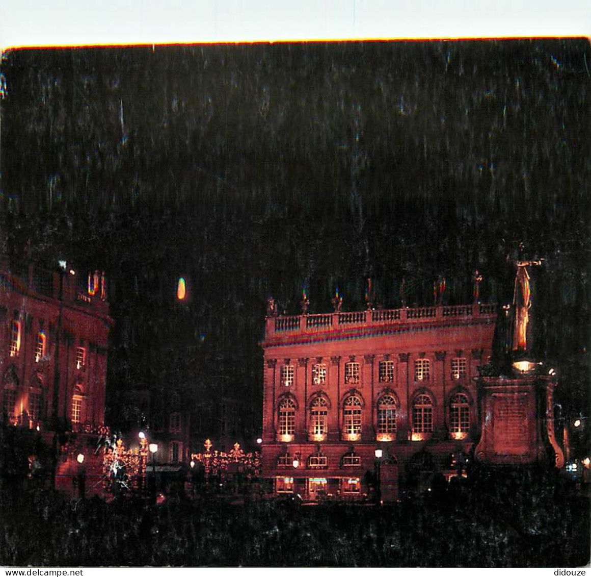 54 - Nancy - La Place Stanislas - Grilles En Fer Forgé De Jean Lamour - Vue De Nuit - CPM - Voir Scans Recto-Verso - Nancy