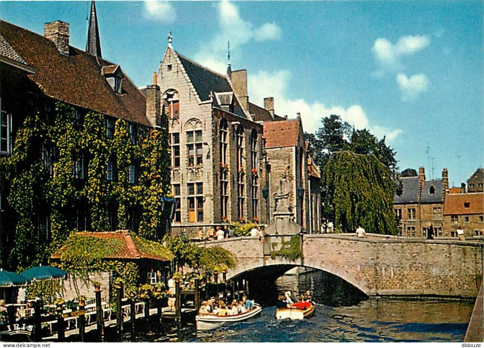 Belgique - Bruges - Brugge - Dijver Et Pont St-Jean Népomucène - Carte Neuve - CPM - Voir Scans Recto-Verso - Brugge