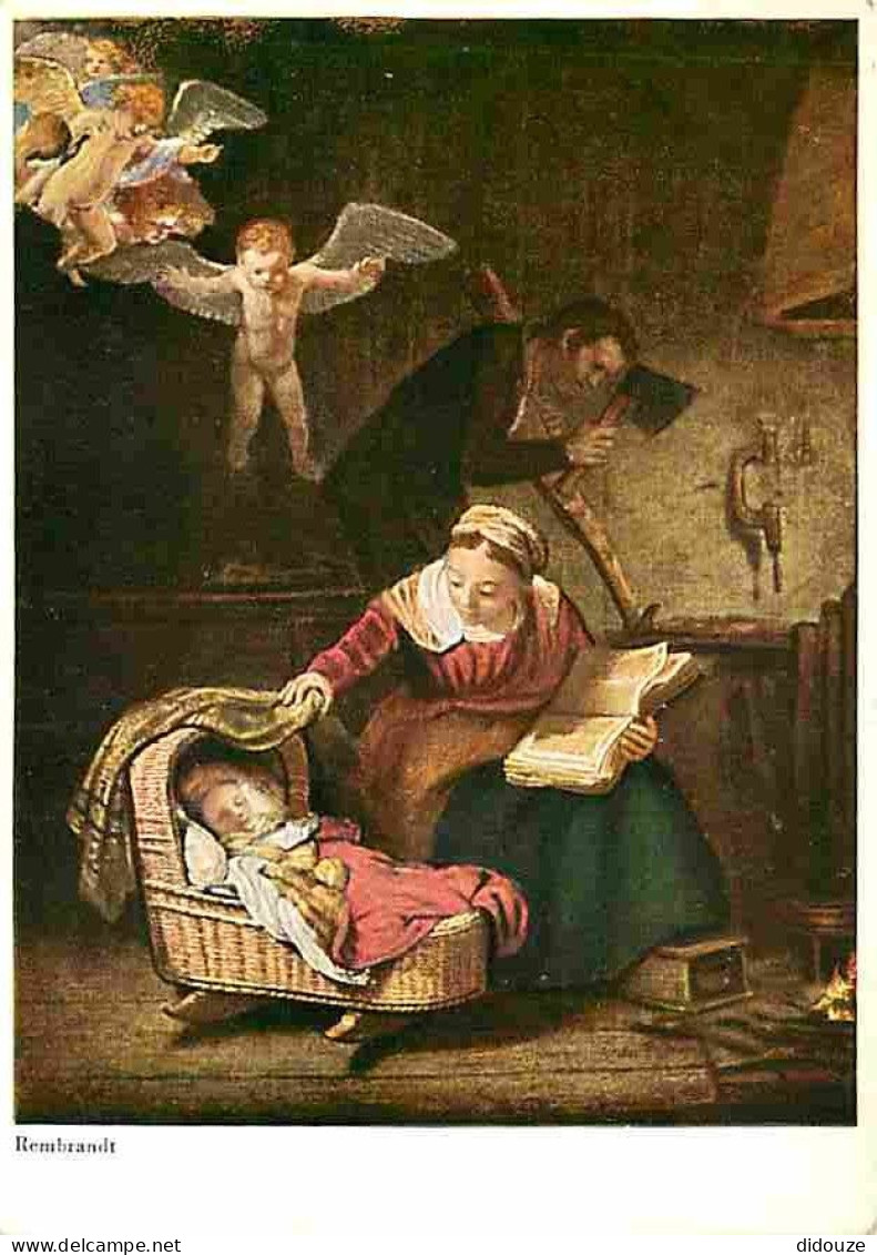 Art - Peinture - Rembrandt Harmensz Van Rijn - La Sainte Famille - Carte Neuve - CPM - Voir Scans Recto-Verso - Peintures & Tableaux