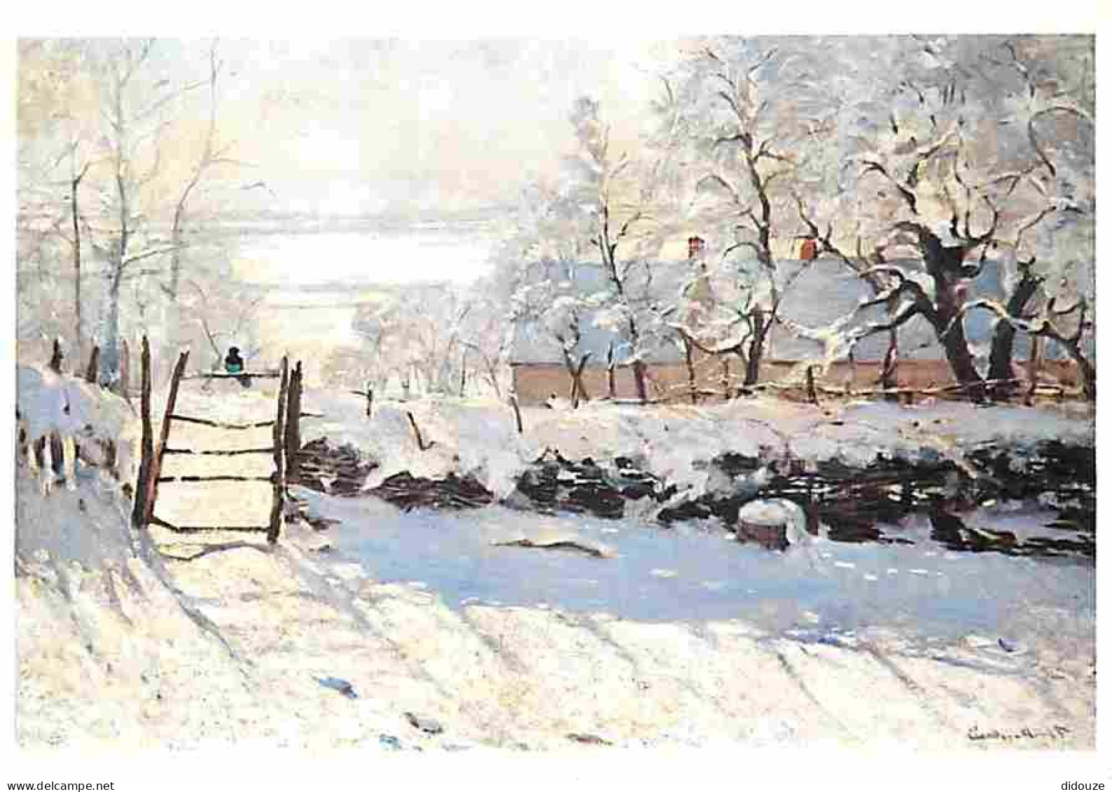 Art - Peinture - Claude Monet - La Pie - Carte Neuve - CPM - Voir Scans Recto-Verso - Peintures & Tableaux