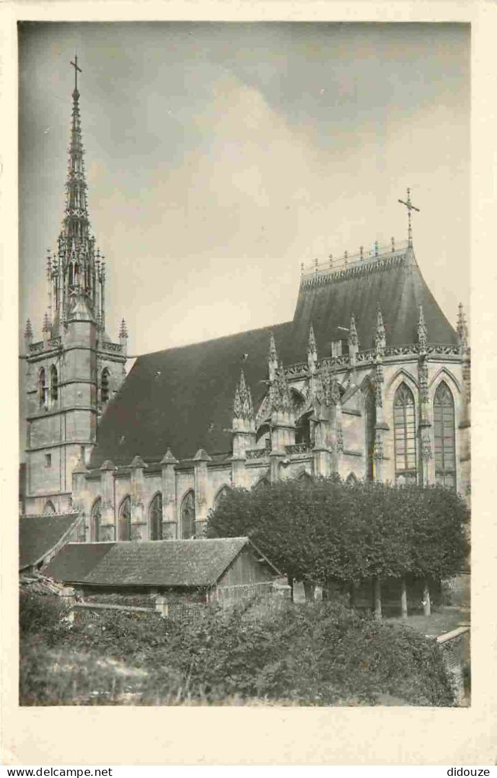 27 - Conche En Ouche - Eglise Ste-Foy - CPSM Format CPA - Voir Scans Recto-Verso - Conches-en-Ouche