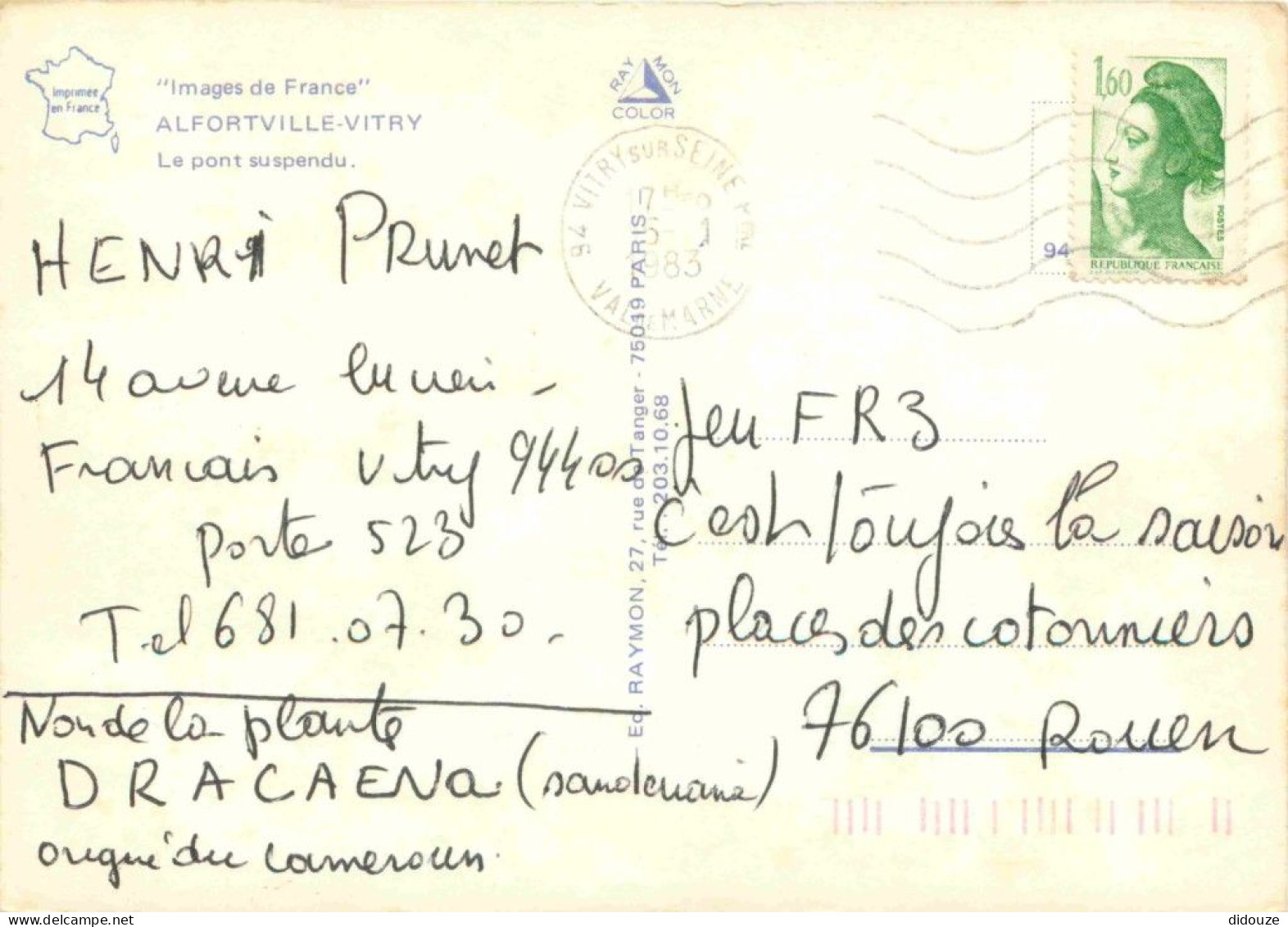 94 - Alfortville - Le Pont Suspendu - CPM - Voir Scans Recto-Verso - Alfortville