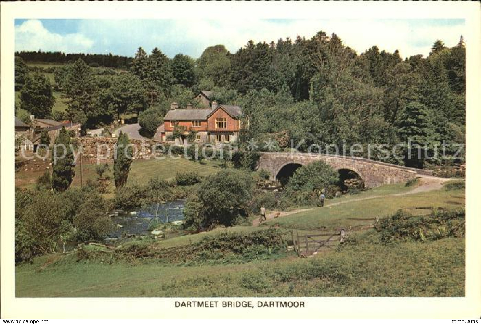 72414623 Dartmoor Dartmeet Bridge  - Autres & Non Classés