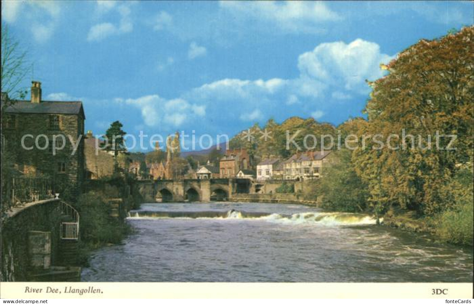 72414611 Llangollen River Dee Llangollen - Andere & Zonder Classificatie