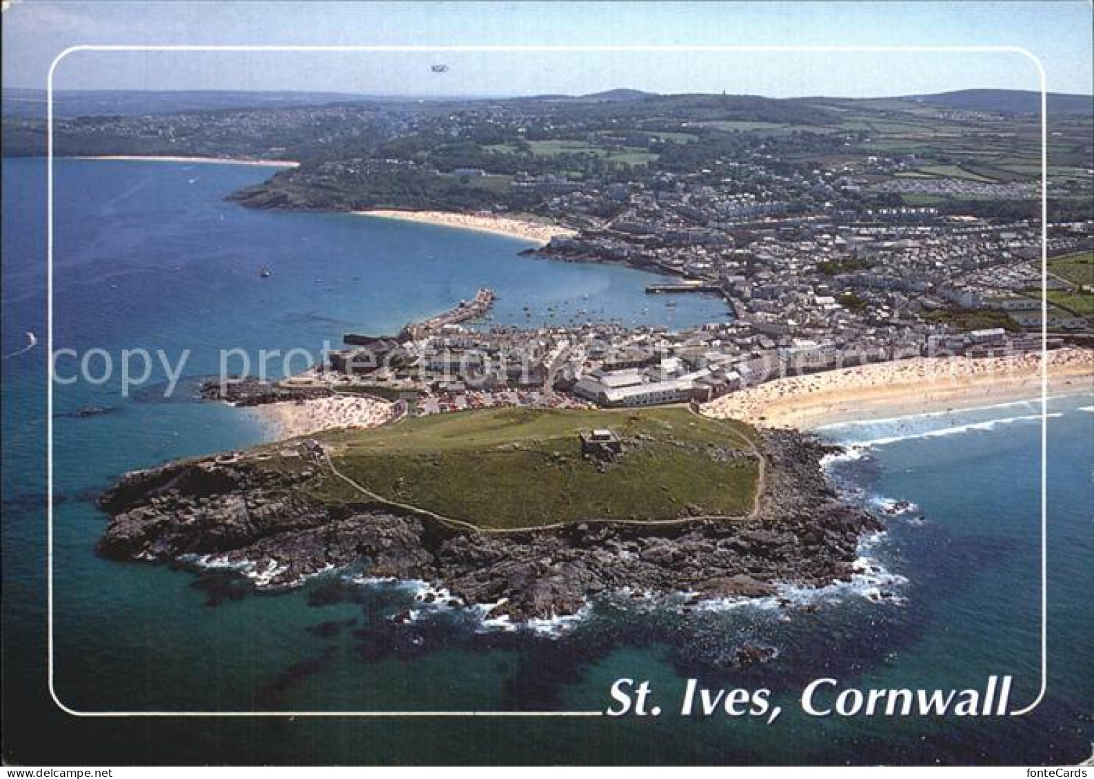 72414354 St Ives Cornwall Fliegeraufnahme St Ives - Andere & Zonder Classificatie