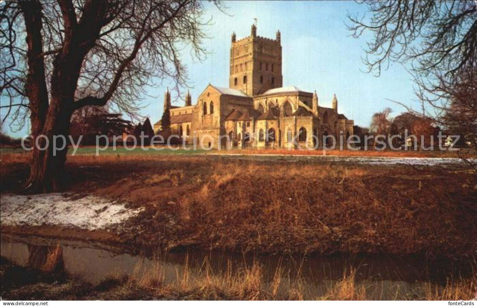 72414191 Tewkesbury Abbey River Swilgate  - Autres & Non Classés