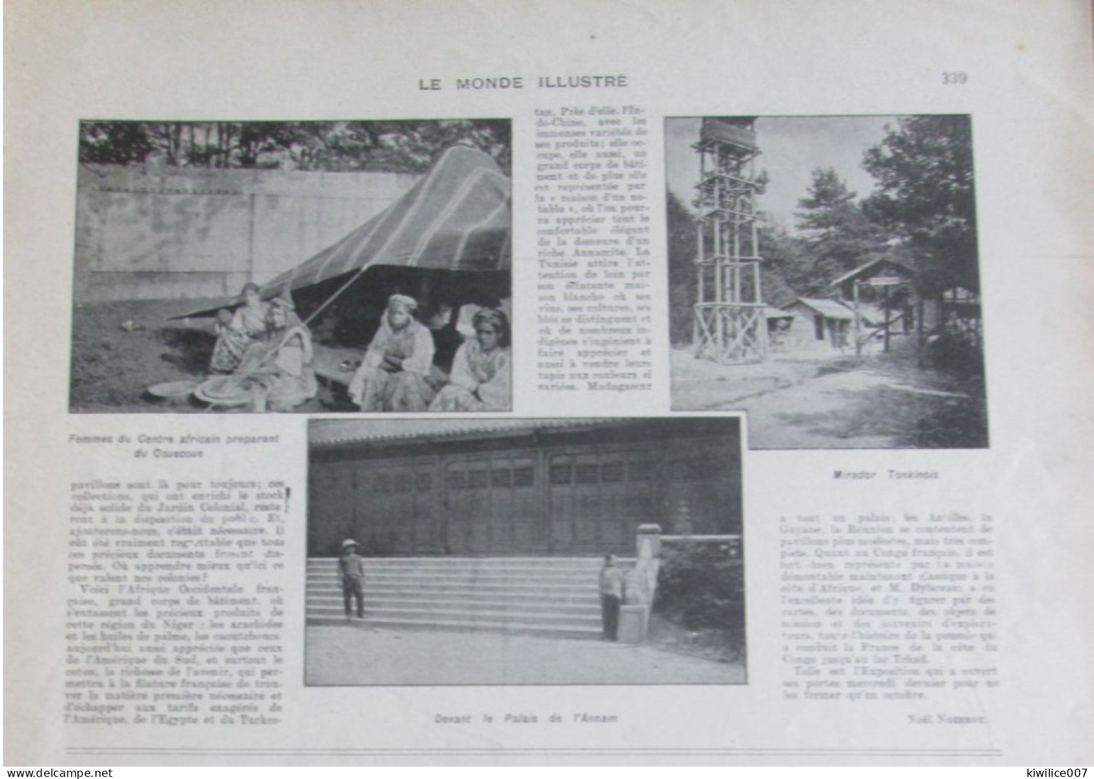 1907 NOGENT SUR MARNE L Expostion Coloniale - Unclassified