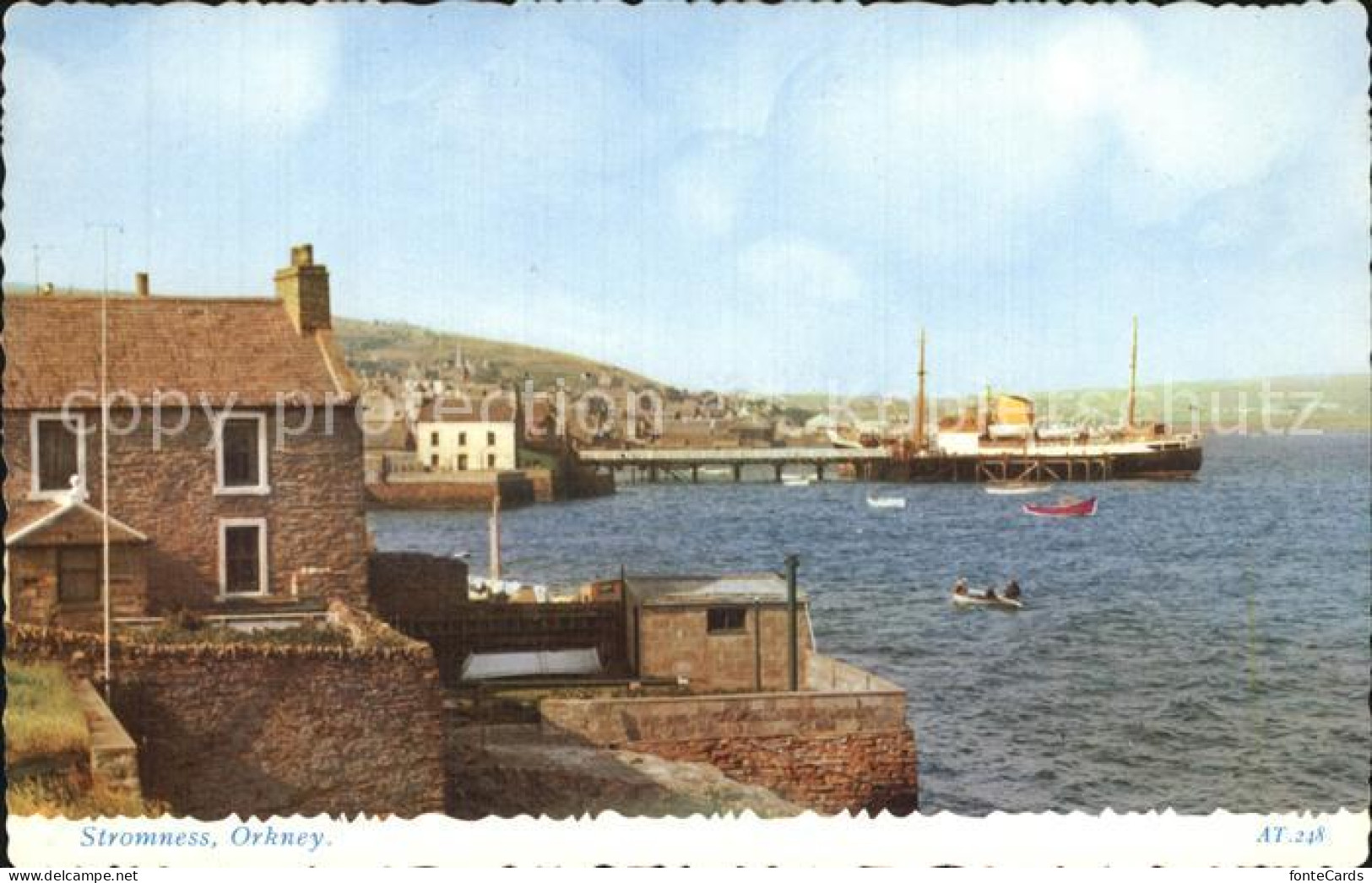 72414179 Stromness Harbour Coast Kuestenstadt  - Other & Unclassified