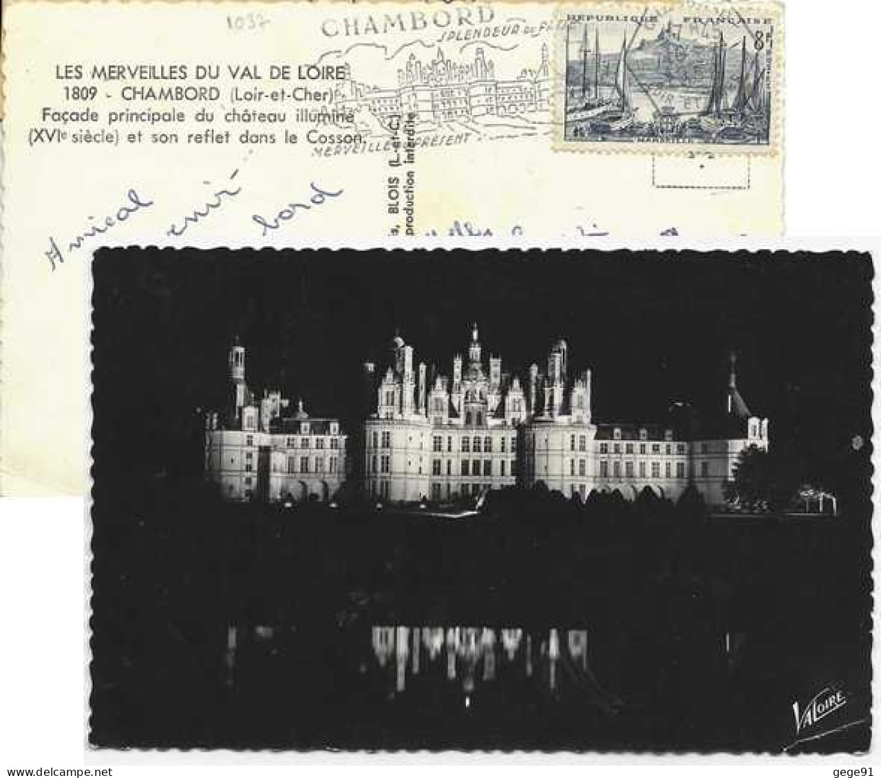 Secap Héxagonale De Chambord - Mechanical Postmarks (Advertisement)