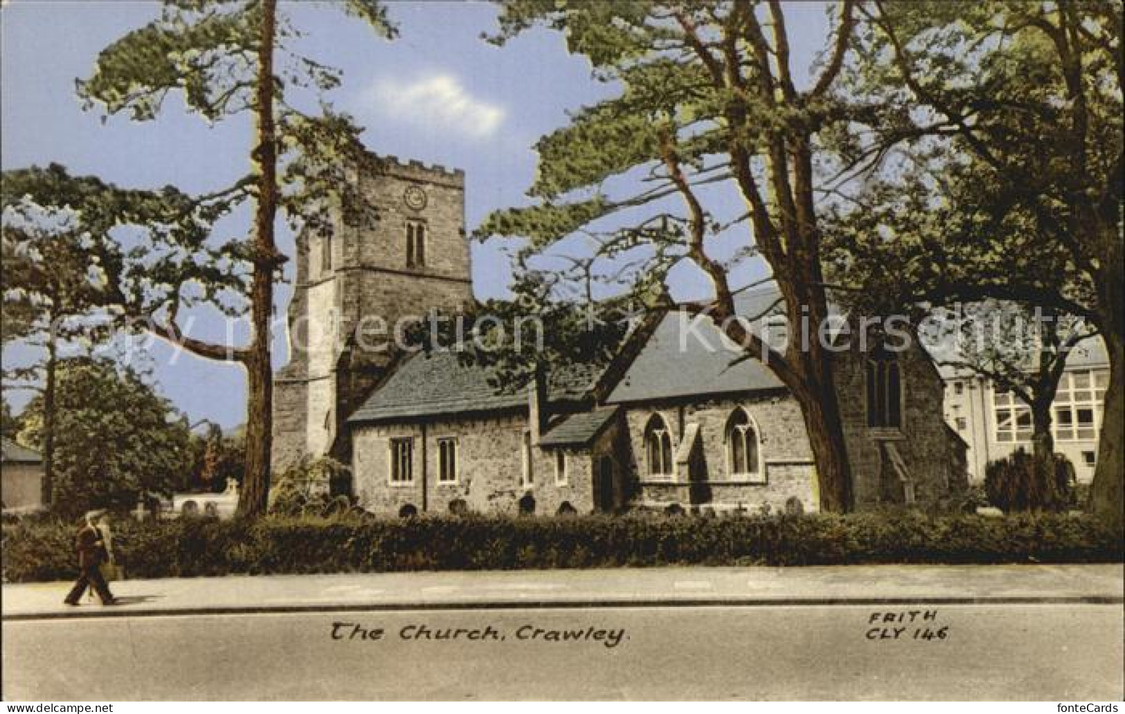 72409794 Crawley Crawley Kirche  - Autres & Non Classés