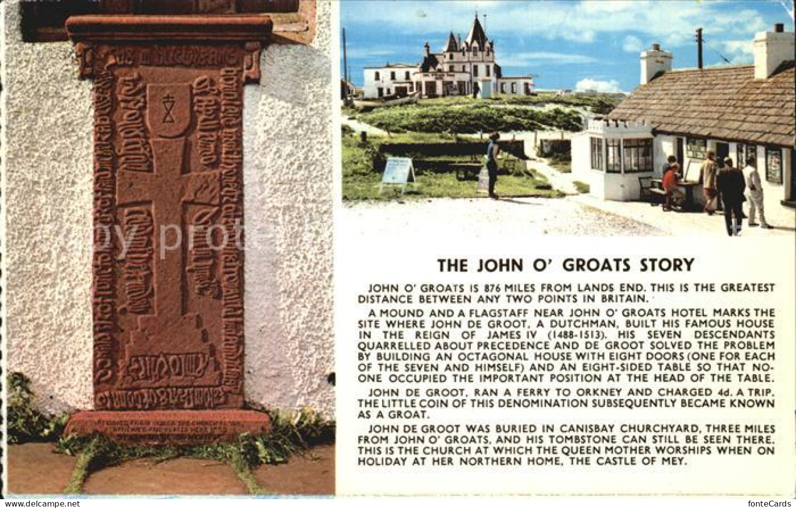 72409033 Caithness Sutherland The John O`Groats Story Grave  Caithness Sutherlan - Andere & Zonder Classificatie