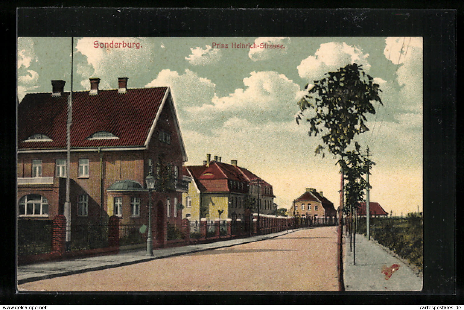 AK Sonderburg, Prinz-Heinrich-Strasse  - Danimarca