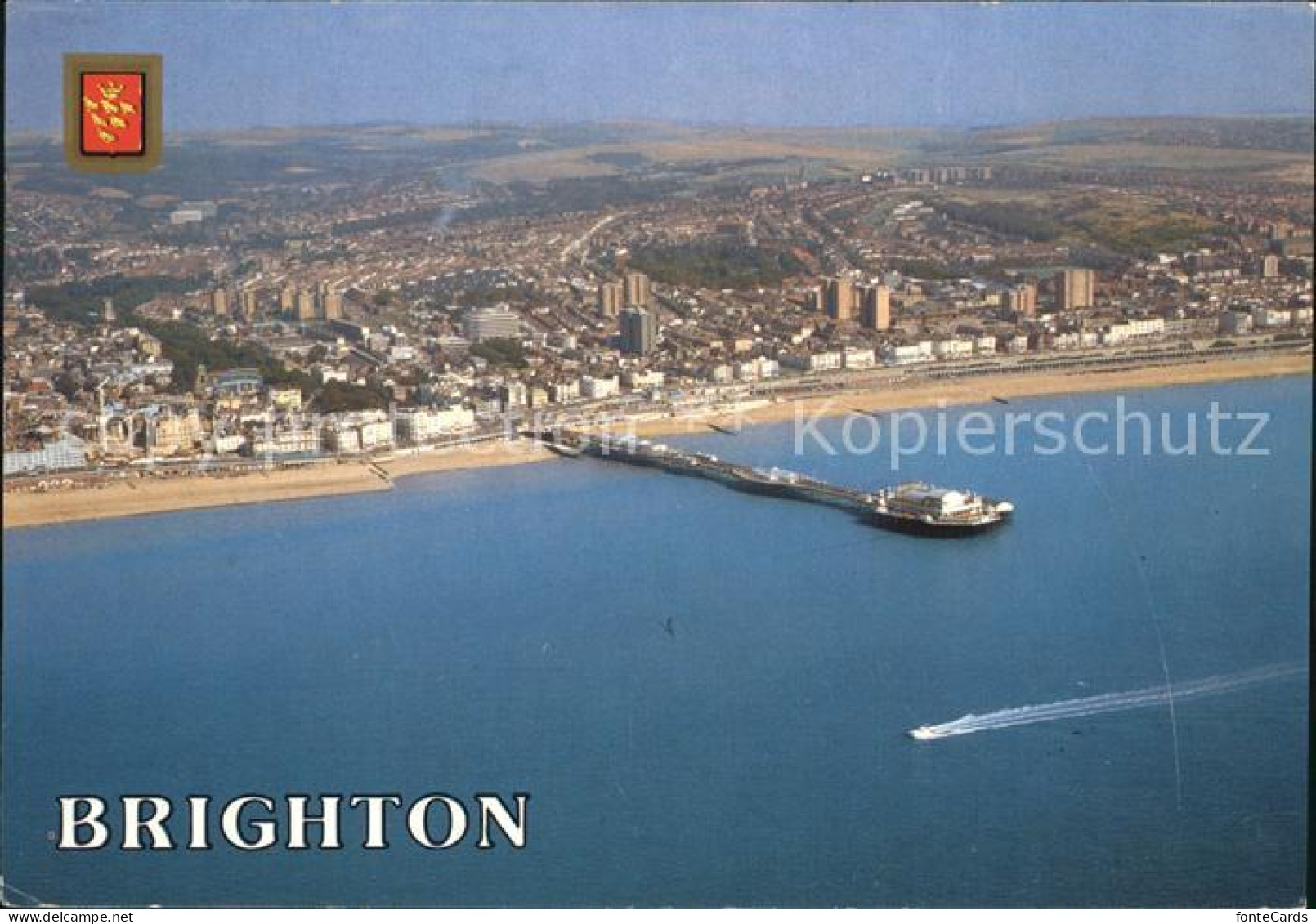 72407231 Brighton East Sussex Fliegeraufnahme Brighton - Autres & Non Classés