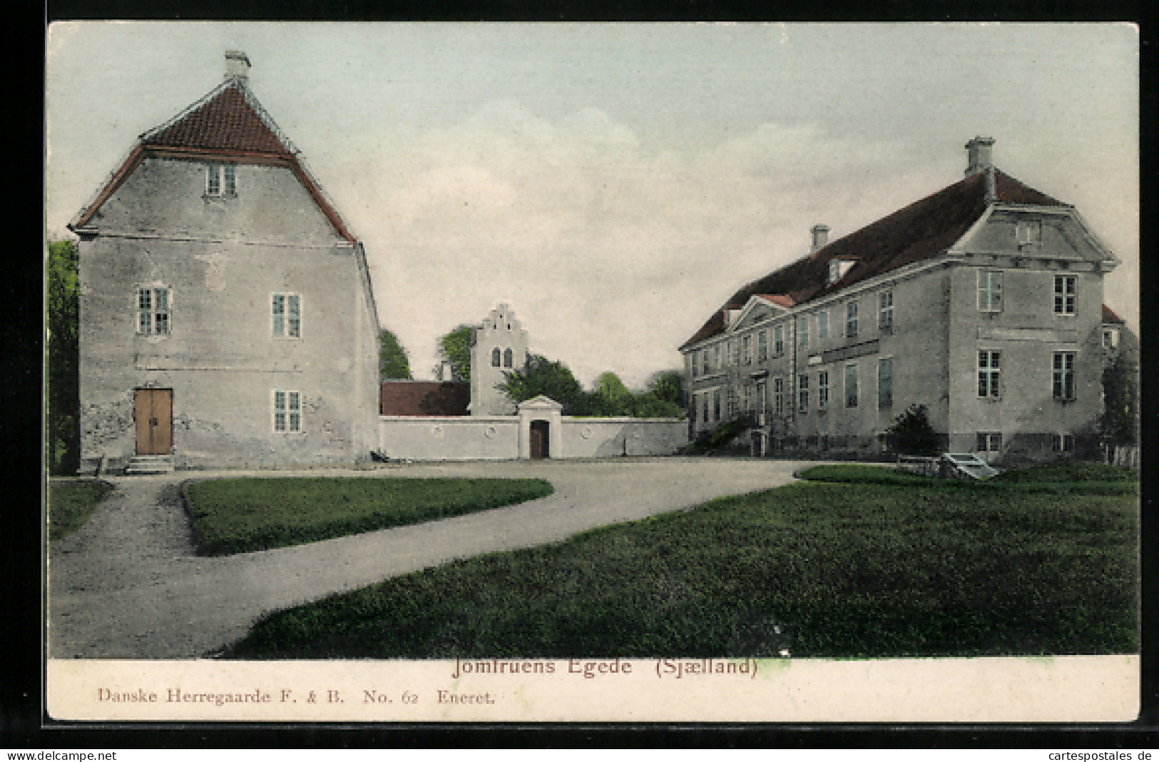 AK Jomfruens Egede /Sjaelland, Ansicht Vom Herrenhaus  - Dänemark