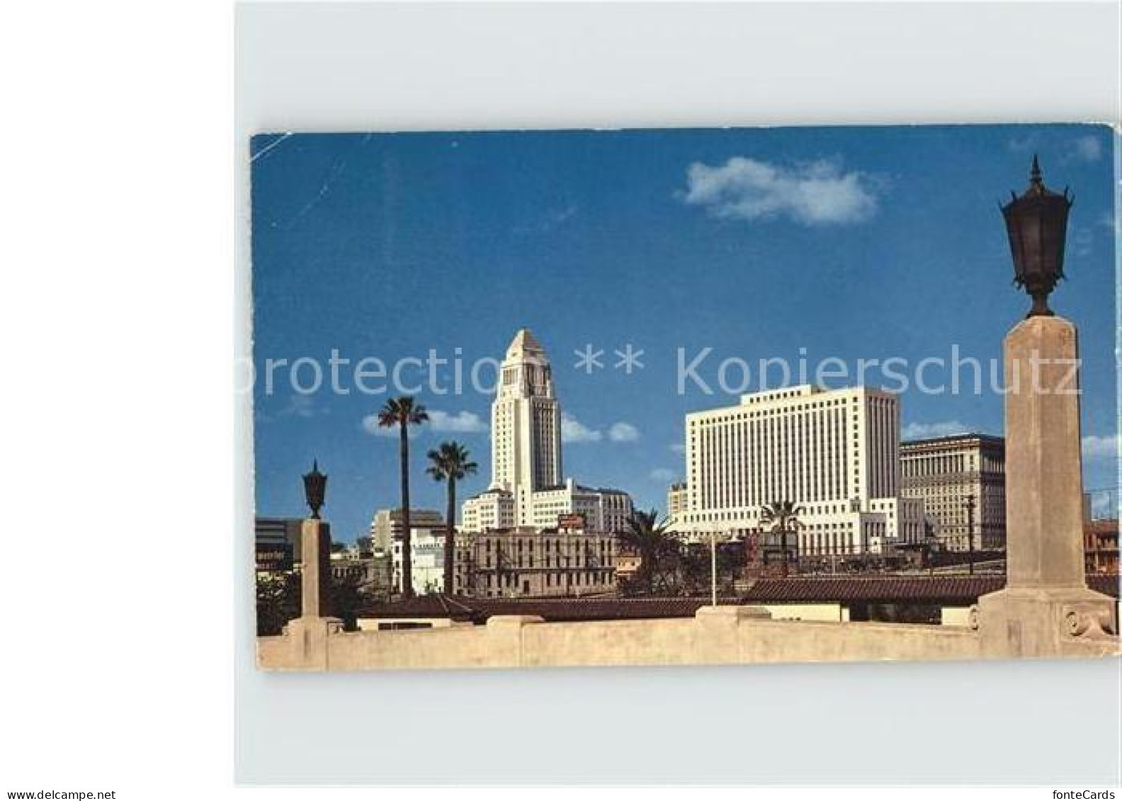 72399005 Los_Angeles_California Civic Center Skyline - Andere & Zonder Classificatie