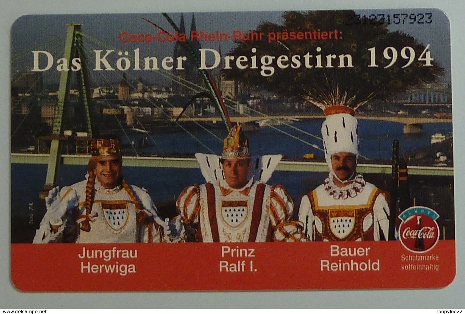 GERMANY -  O 557 12.93 10,000 DPR - Coca Cola - Hokuspokus - 6DM - Mint - O-Series : Customers Sets