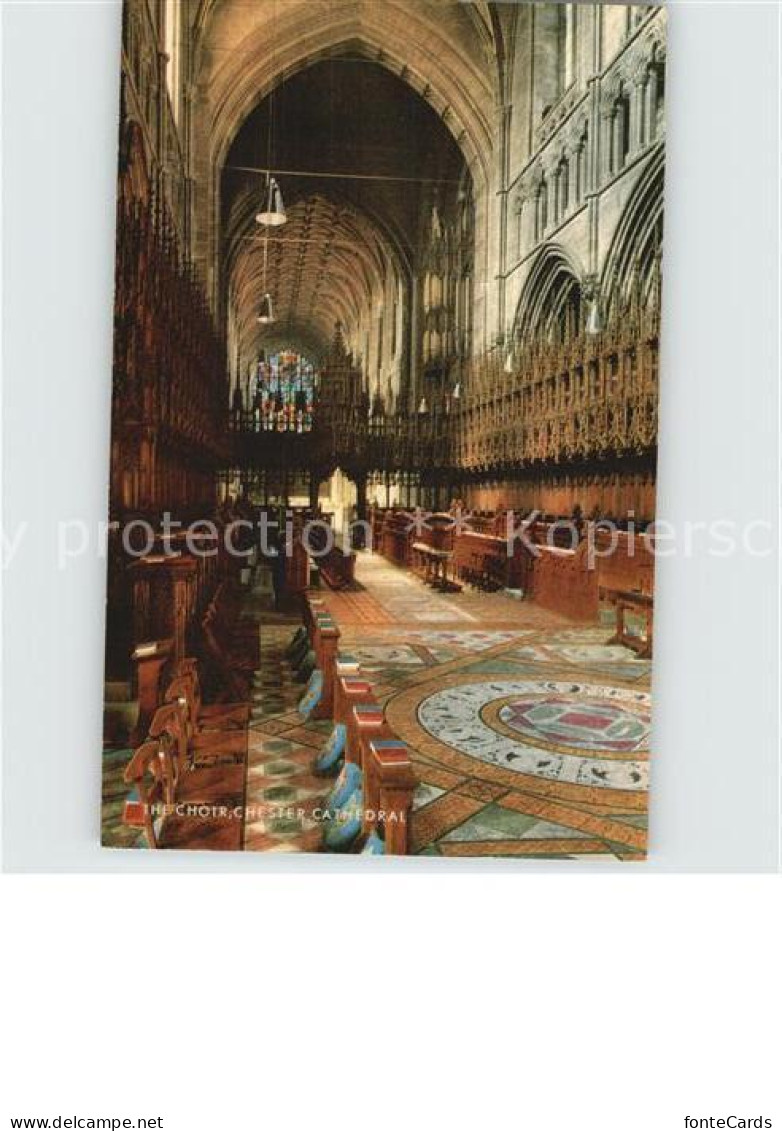 72398284 Chester Cheshire The Choir Cathedral Chester - Altri & Non Classificati