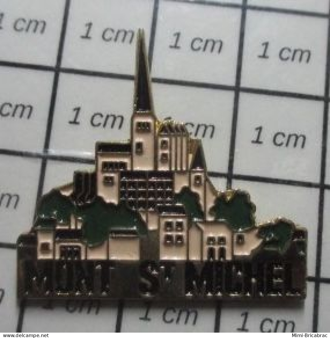 3417 Pin's Pins / Beau Et Rare / VILLES / LE MONT ST MICHEL MANCHE NORMANDIE - Villes