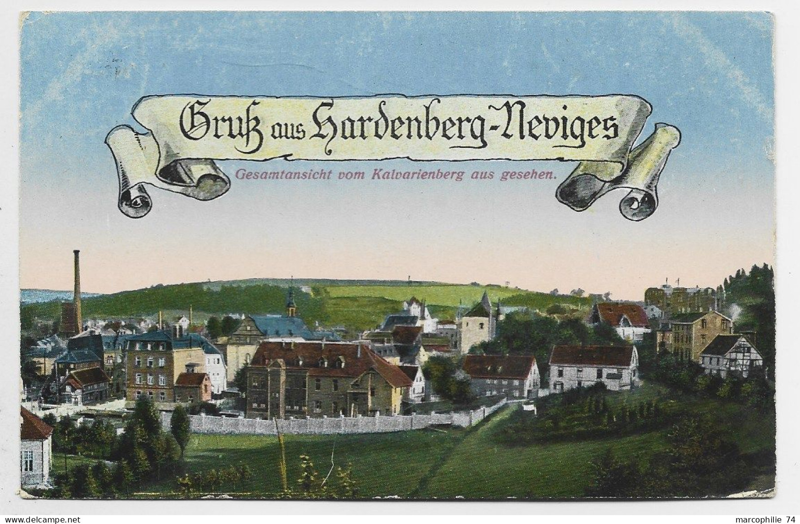 GRUSS AUS HARDENBERG NEVIGES POST KARTE - Otros & Sin Clasificación