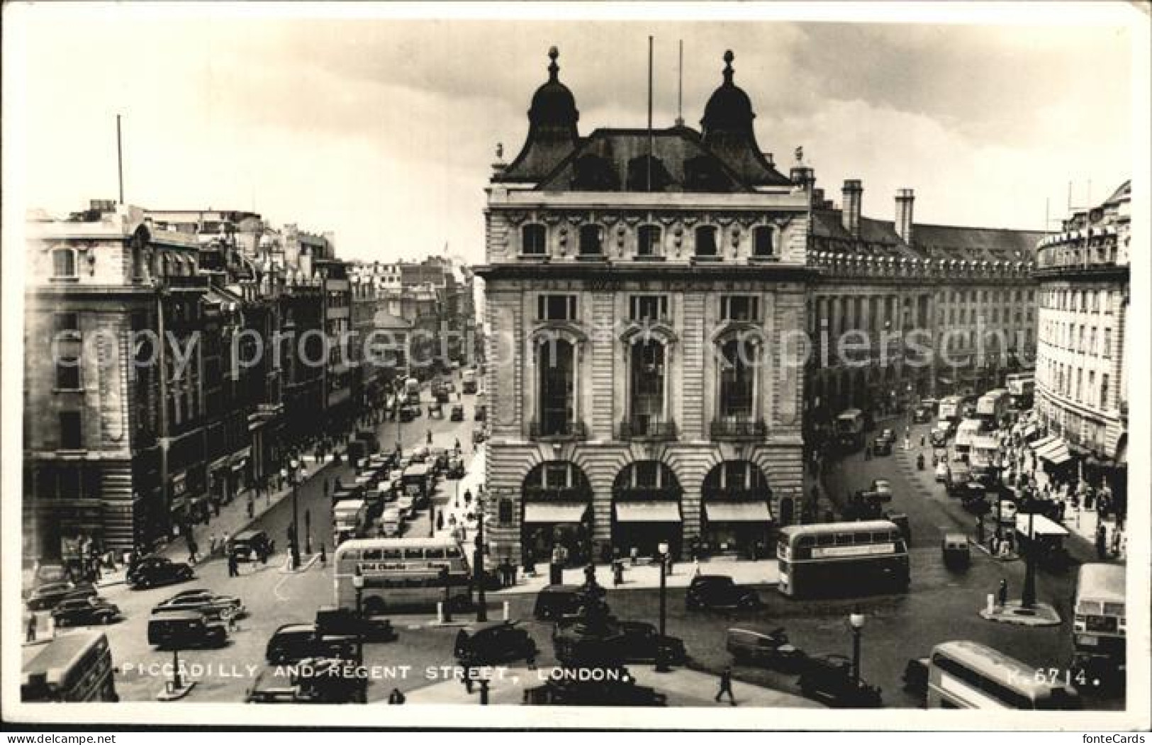 72393836 London Piccadilly And Regent Street - Other & Unclassified