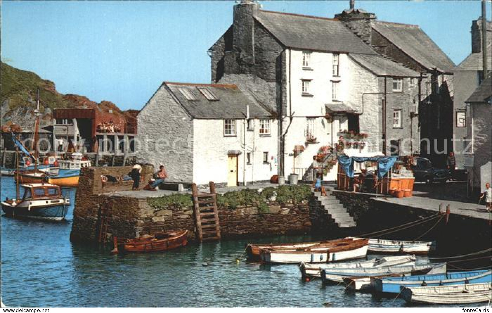 72393811 Polperro Cornwall Harbour Polperro Cornwall - Sonstige & Ohne Zuordnung