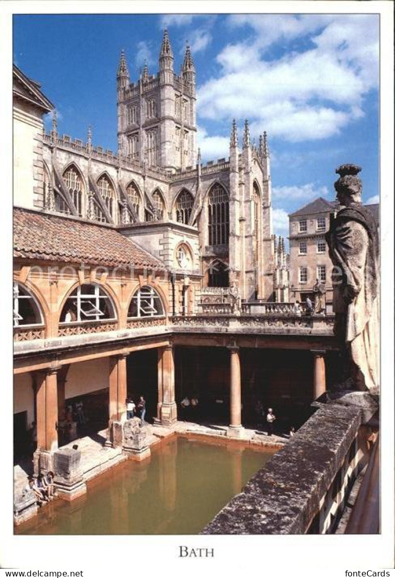 72391246 Bath_Maine The Roman Baths And Abbey - Altri & Non Classificati