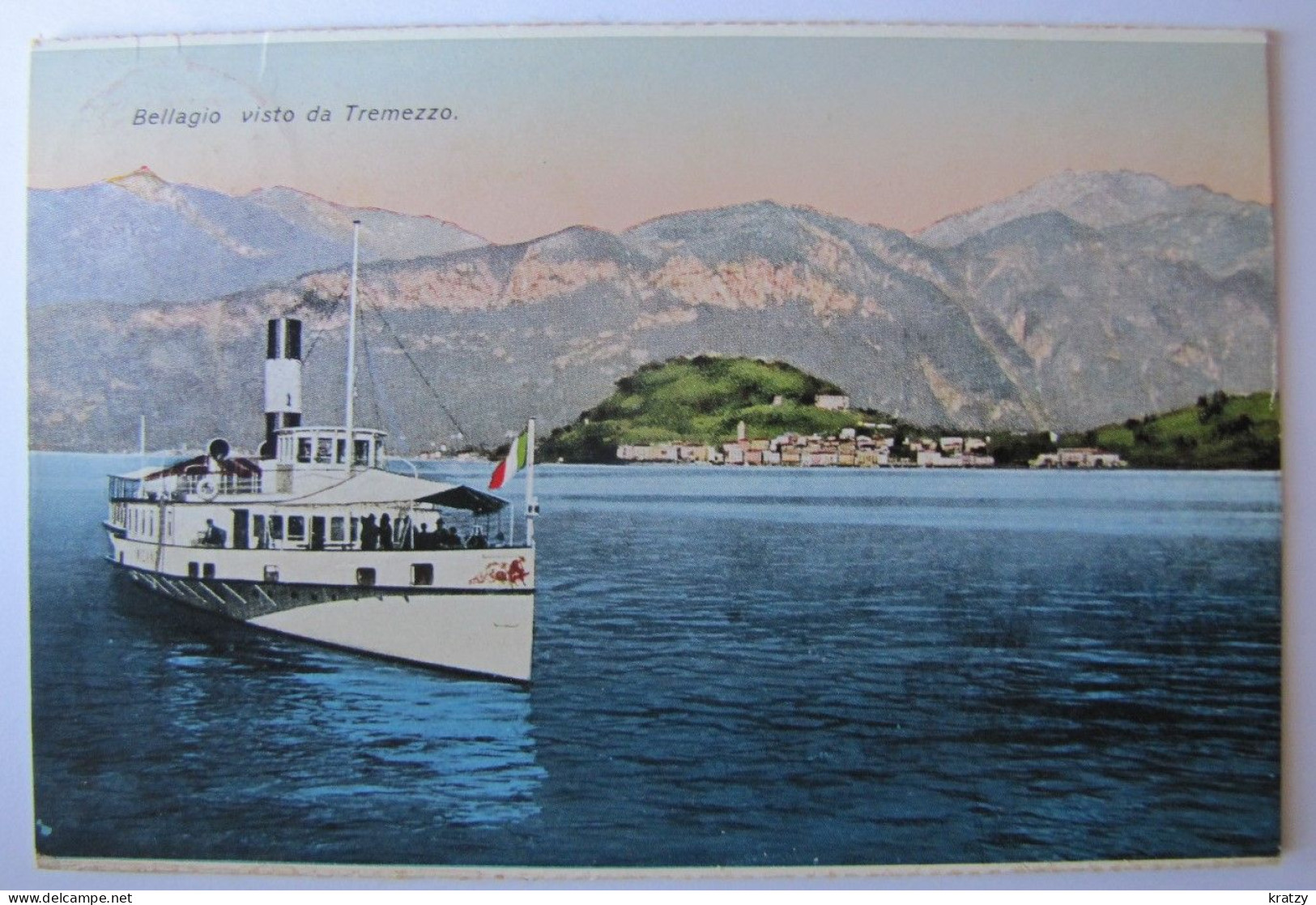 ITALIE - LOMBARDIA - BELLAGIO - Visto Da Tremezzo - 1937 - Como