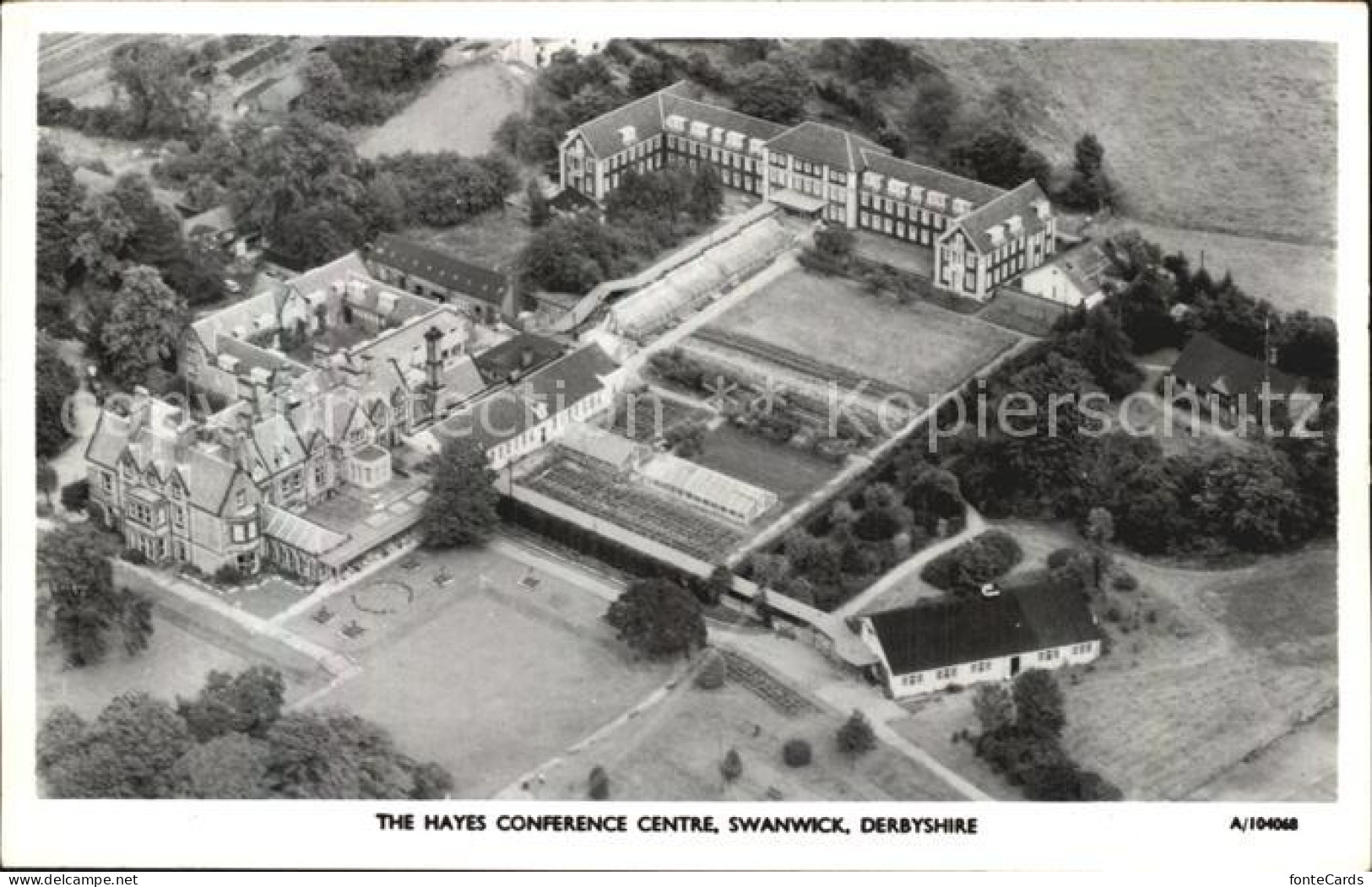 72390606 Swanwick The Hayes Conference Centre Air View  - Other & Unclassified