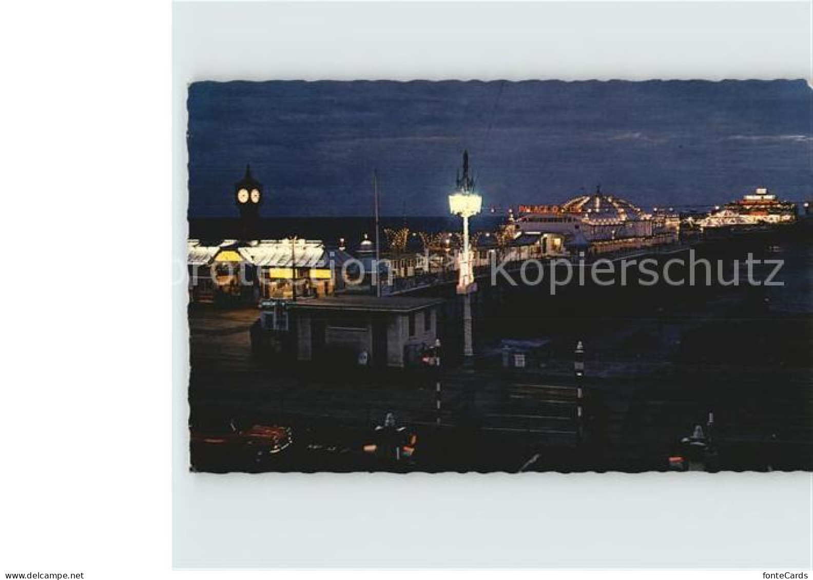 72389973 Brighton East Sussex Palace Pier By Night Brighton - Sonstige & Ohne Zuordnung