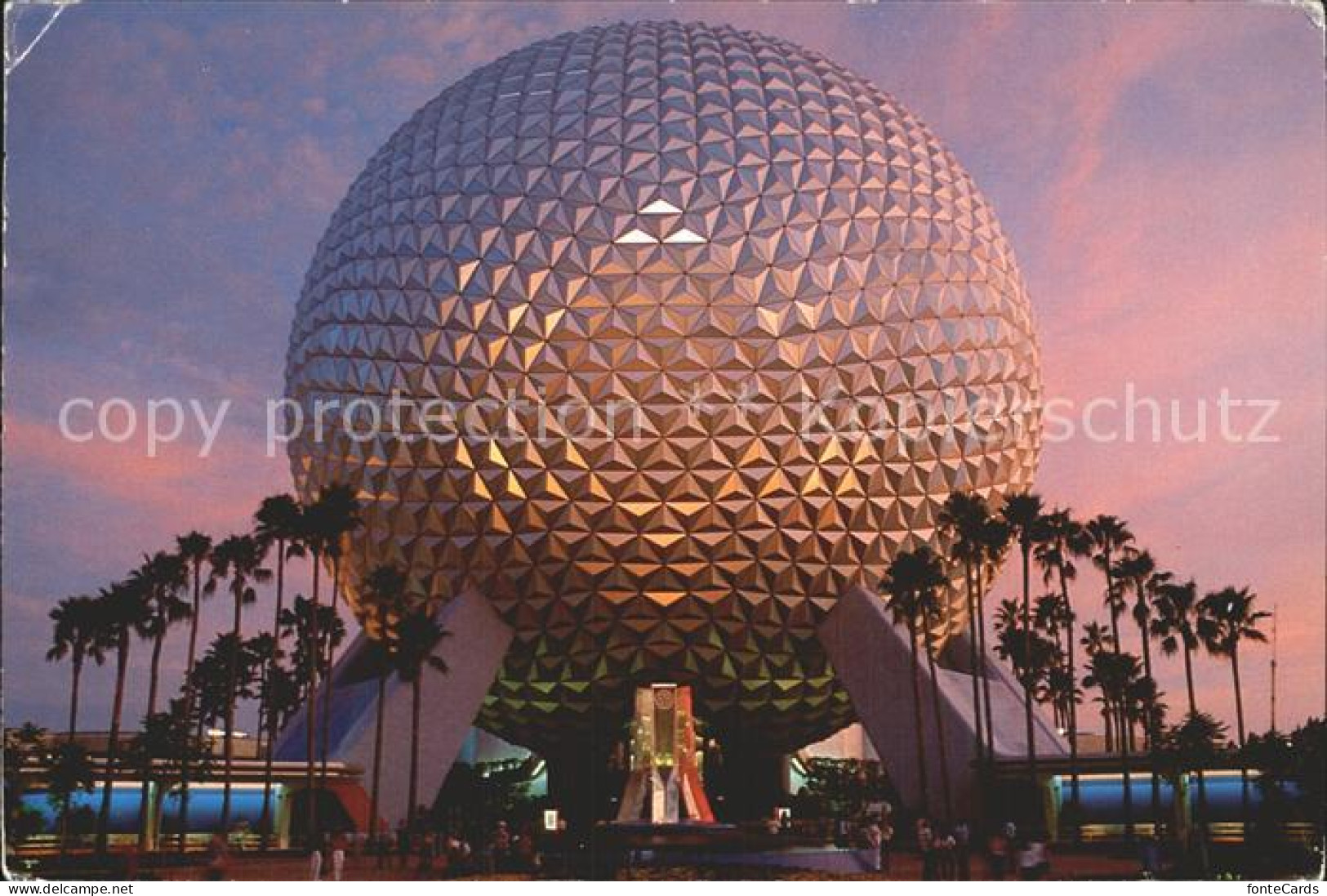 72387035 Disney_World Spaceship Earth Geosphere  - Other & Unclassified