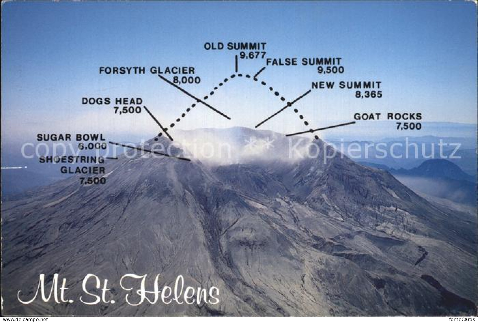 72479605 Mount_Saint_Helens Volcano Vulkan - Otros & Sin Clasificación