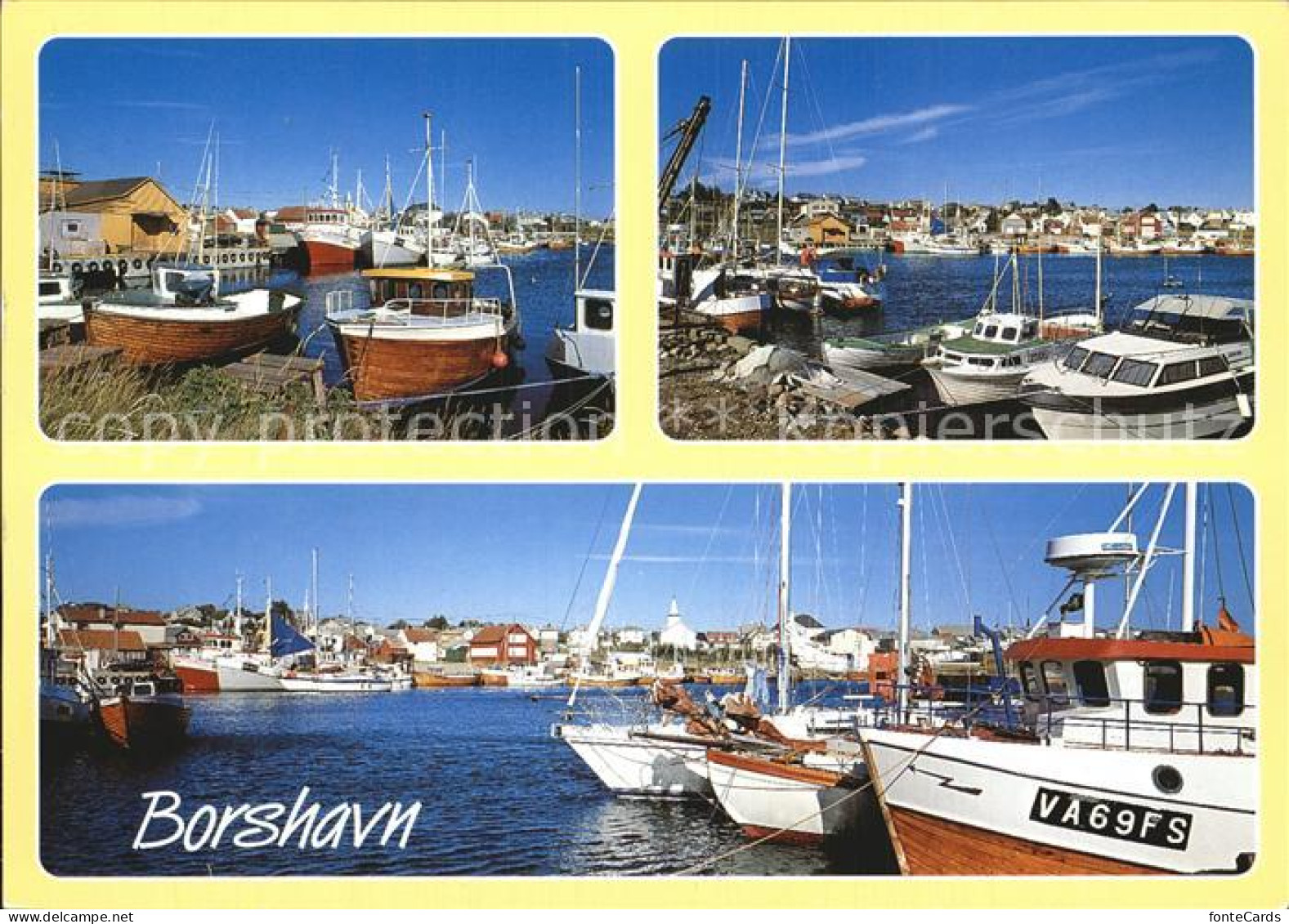 72479381 Norge Norwegen Borshamn Hafen Norwegen - Norway