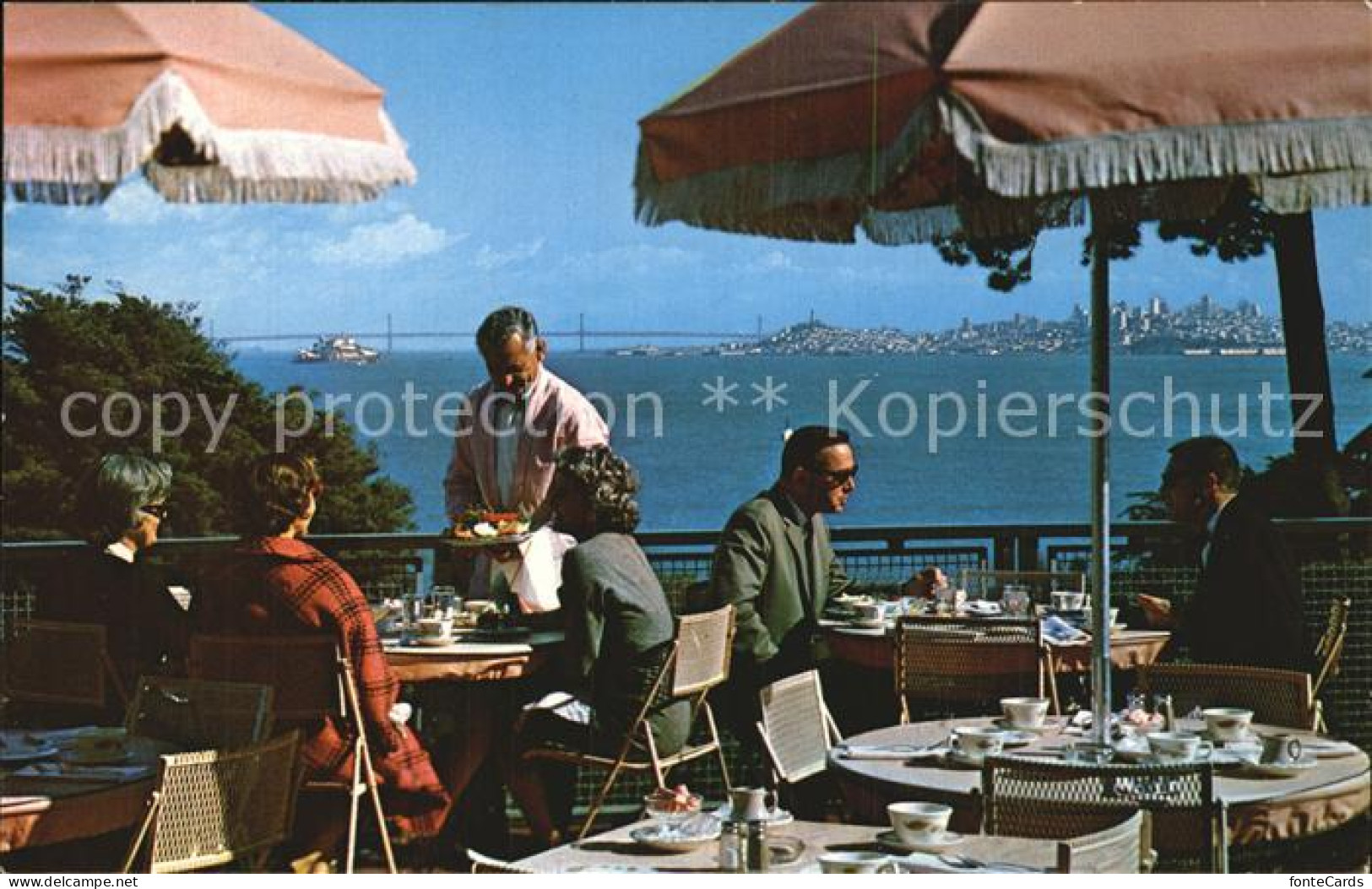 72476779 Sausalito The Continental Alta Mira Hotel Terrasse - Altri & Non Classificati