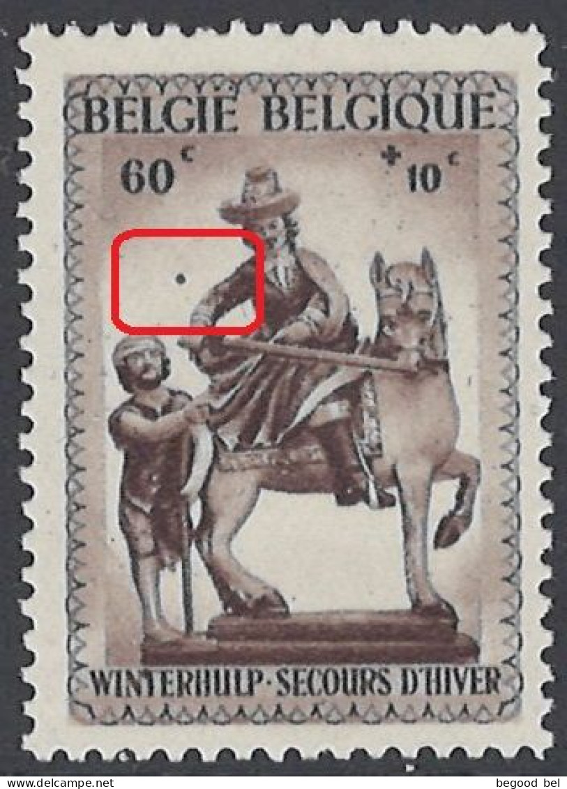 BELGIQUE - 1941 - MNH/***- LUXE - BALLONNETJES PETIT BALLON - COB 586 V2 - Lot 26024 - 1931-1960