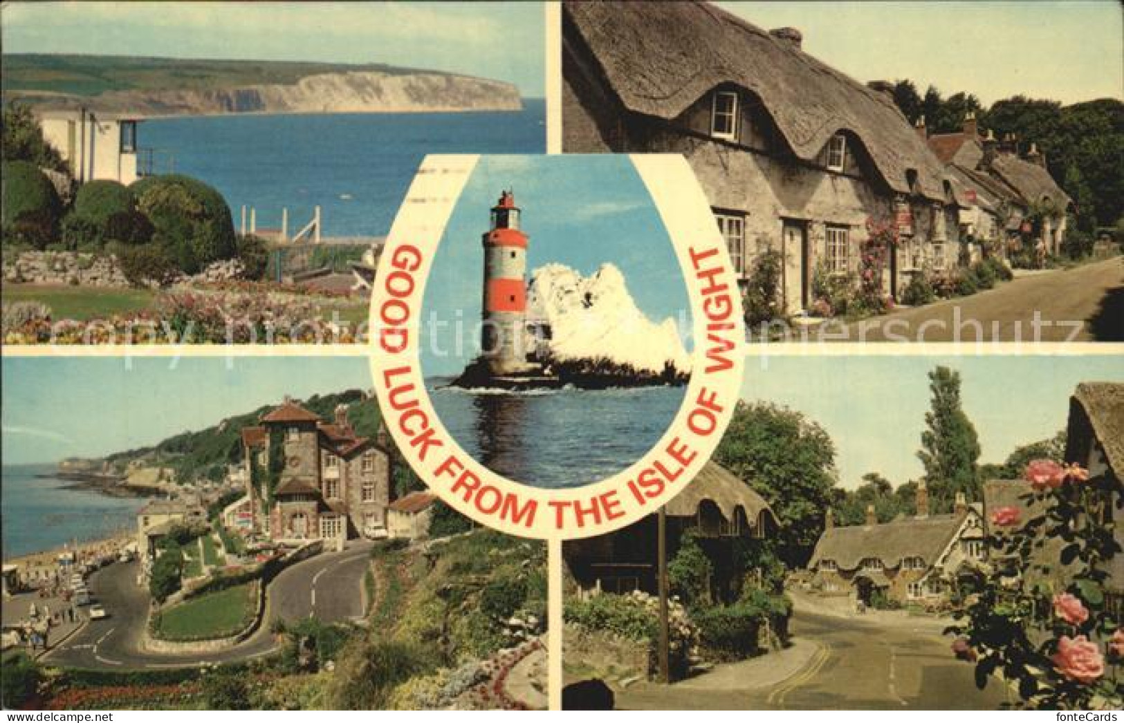 72468956 Isle Of Wight UK Sandown Brighstone Ventnor Shanklin Old Village Needle - Andere & Zonder Classificatie