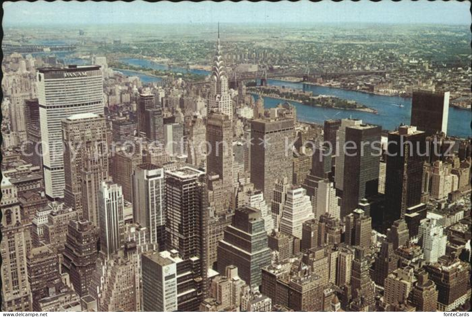 72463213 New_York_City Pan Am Building Chrysler Building UN East River From Empi - Otros & Sin Clasificación