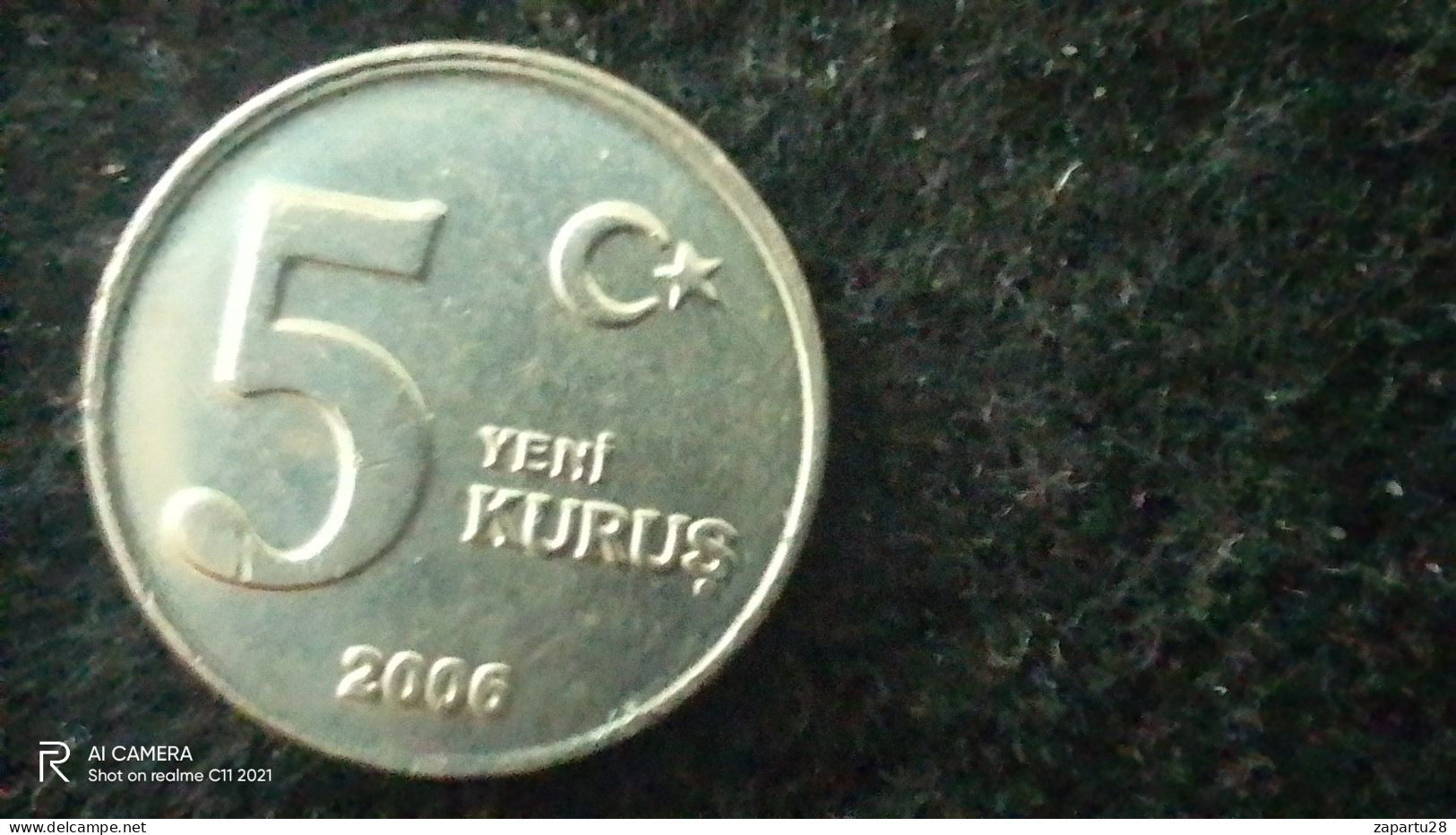 TÜRKİYE-2006--       -5      KURUŞ            VF - Turquie