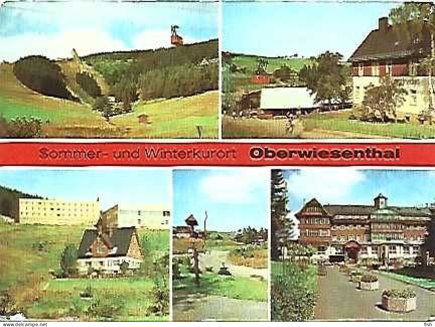 Germany & Marcofilia, Sommer Und Winterkurort Oberwiesenthal, DDR Merserburg To Oeiras Portugal 1985 (77771) - Other & Unclassified