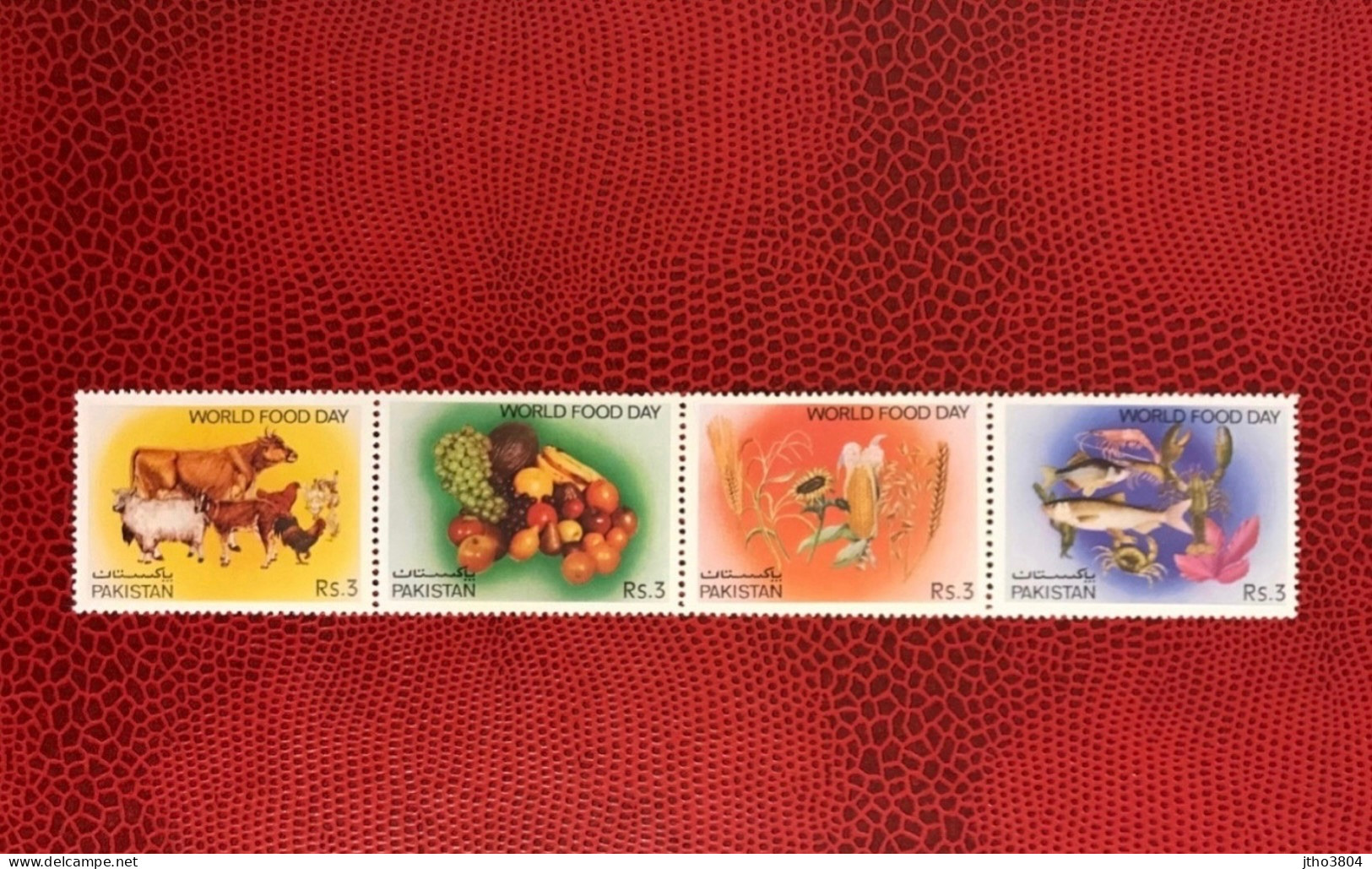 PAKISTAN 1983 World Food Day 4v Neuf MNH ** YT 582 / 585 Pez Fish Peixe Fisch Pesce Poisson - Fische