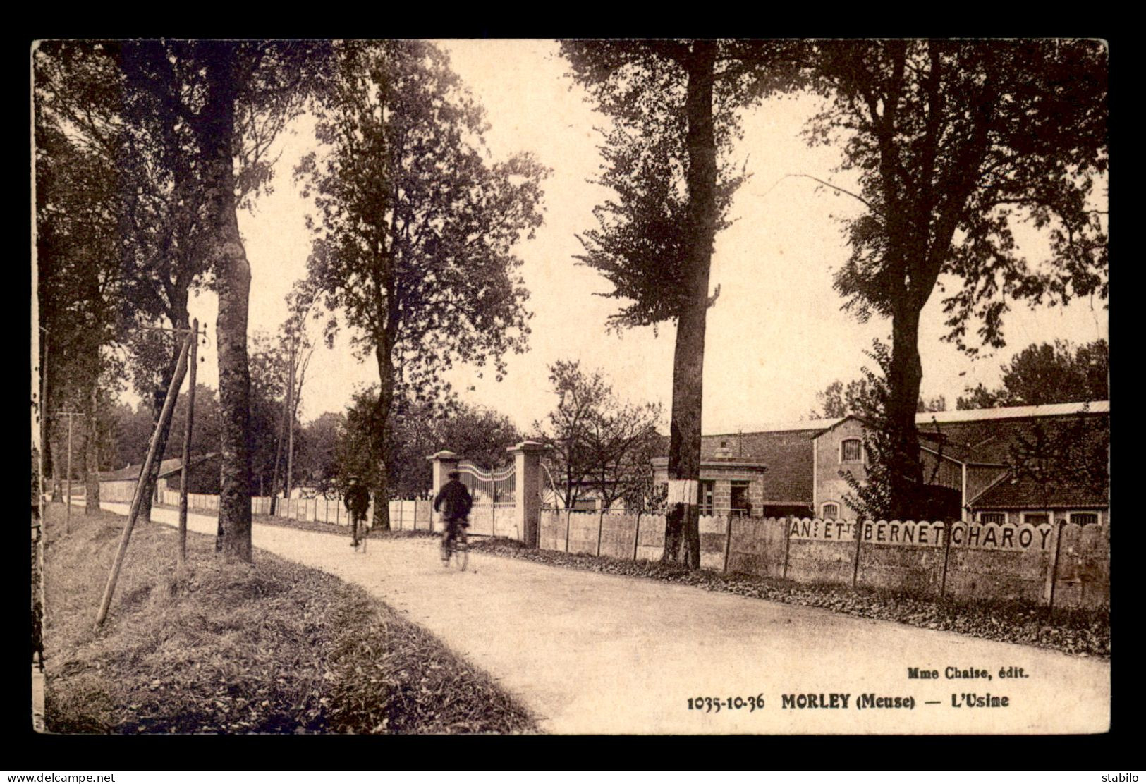 55 - MORLEY - L'USINE, ANCIENS ETS BERNET-CHAROY - EDITEUR MME CHAISE - Autres & Non Classés