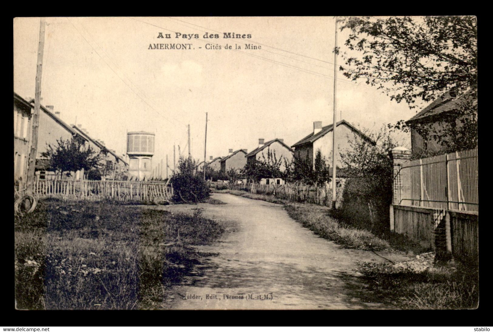 55 - AMERMONT - CITE DE LA MINE - EDITEUR OULDER - Andere & Zonder Classificatie