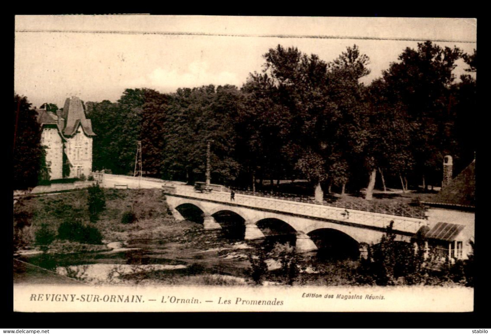 55 - REVIGNY-SUR-ORNAIN - LES PROMENADES - EDITEUR MAGASINS REUNIS - Revigny Sur Ornain