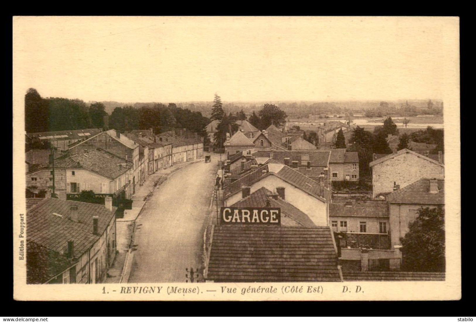 55 - REVIGNY-SUR-ORNAIN - VUE GENERALE COTE EST - EDITEUR POUPART - Revigny Sur Ornain