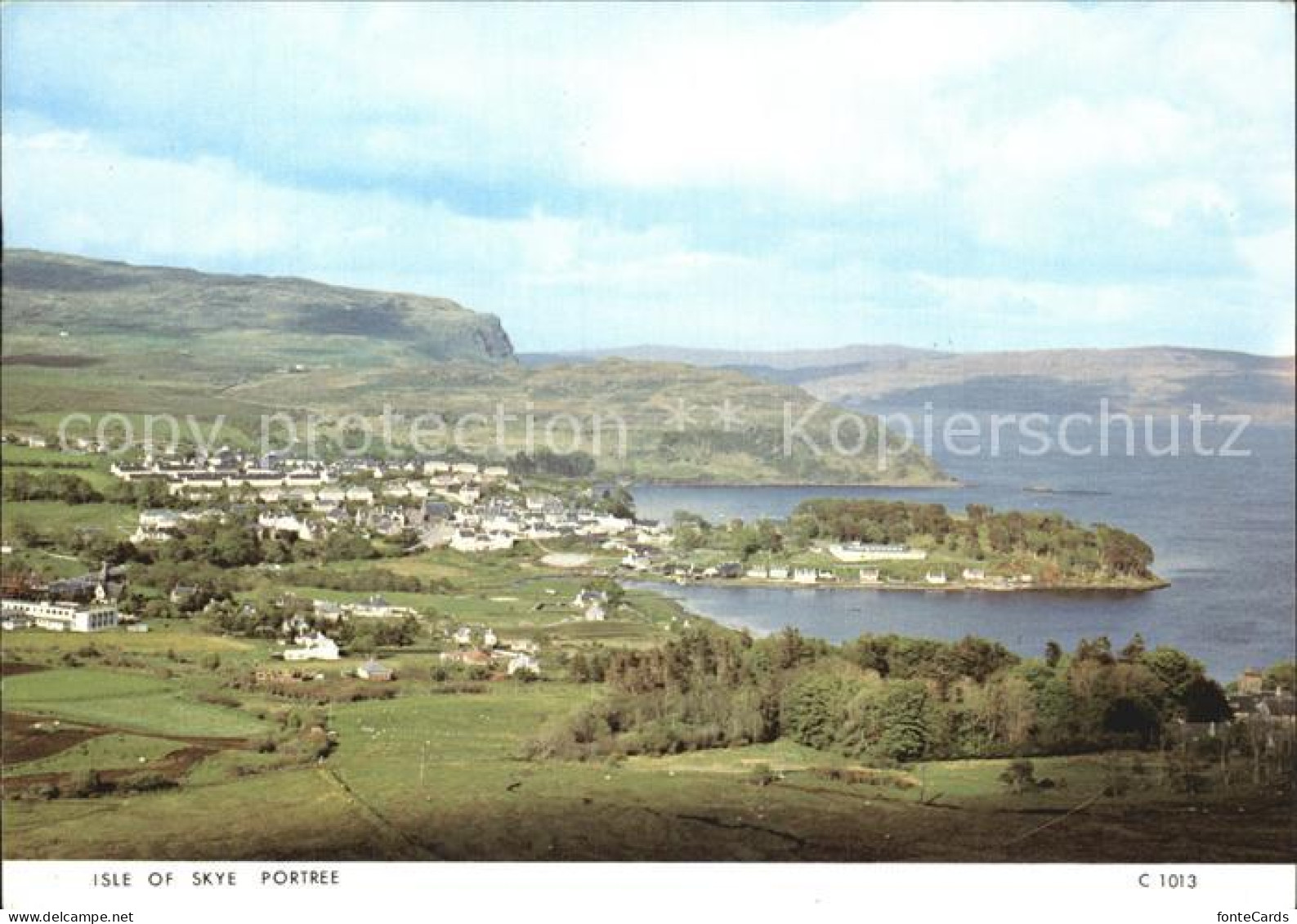 72461045 Portree Fliegeraufnahme Isle Skye & Lochalsh - Altri & Non Classificati